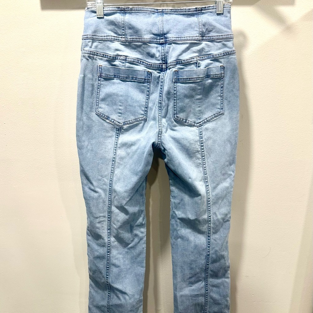 Ulla Johnson High Rise Button Fly Front Pockets Size 8 - Picture 5 of 10